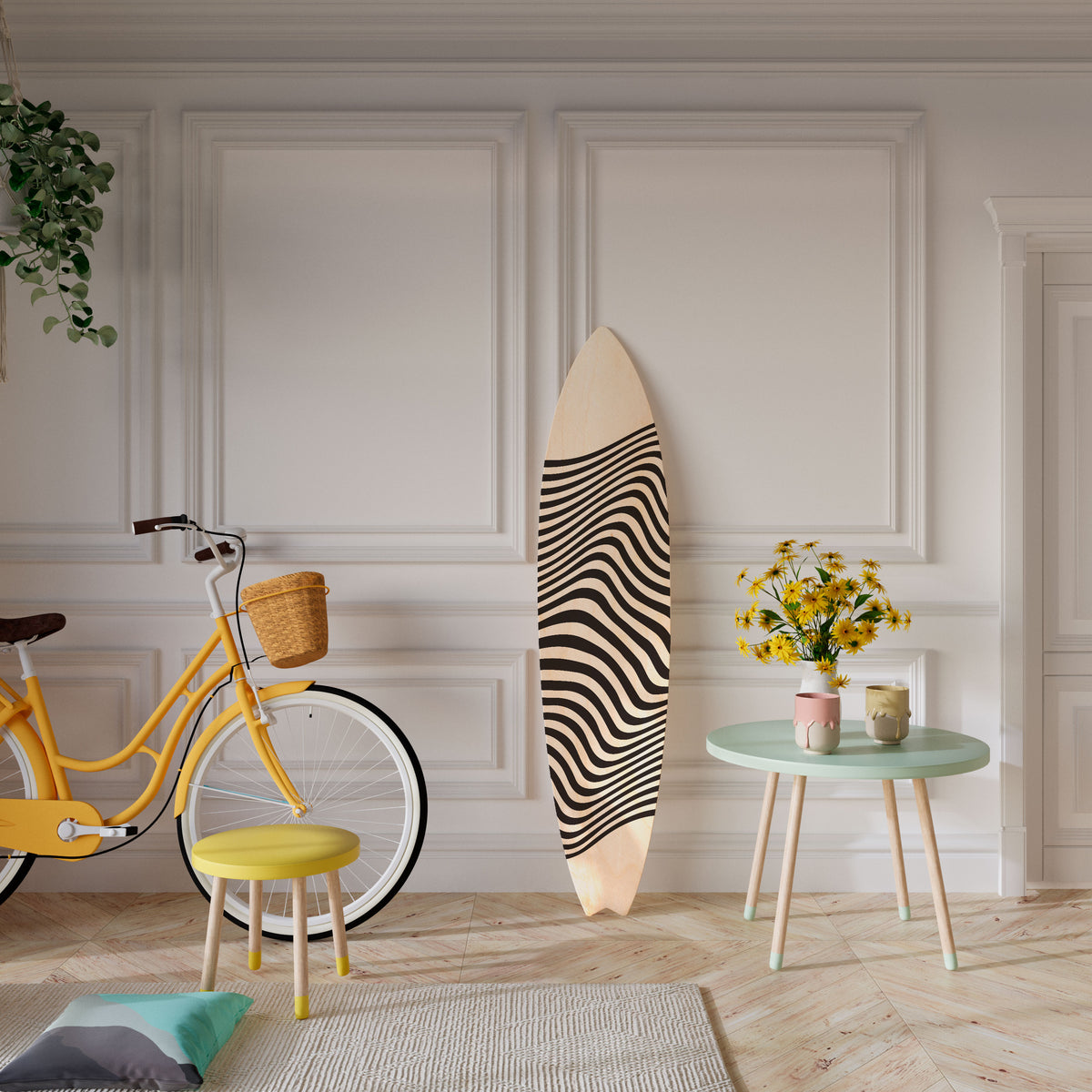 ILLUSIONARY FLOW Deko-Surfboard