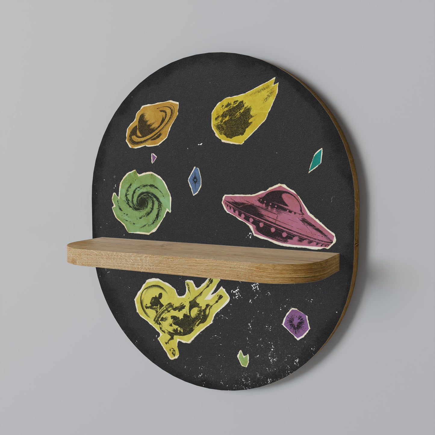GALAXY MORSEL Dekoratives Wandregal