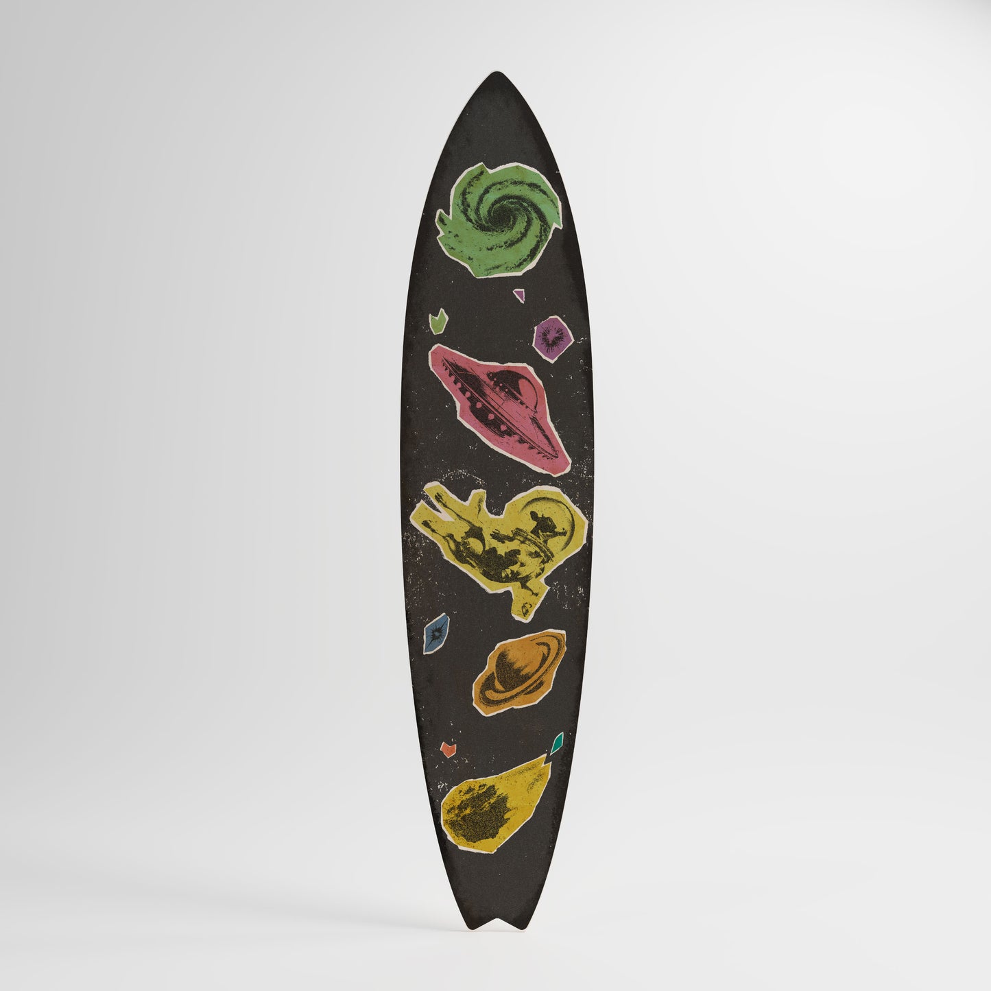 GALAXY MORSEL Deko-Surfboard