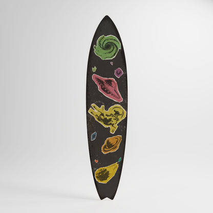 GALAXY MORSEL Deko-Surfboard