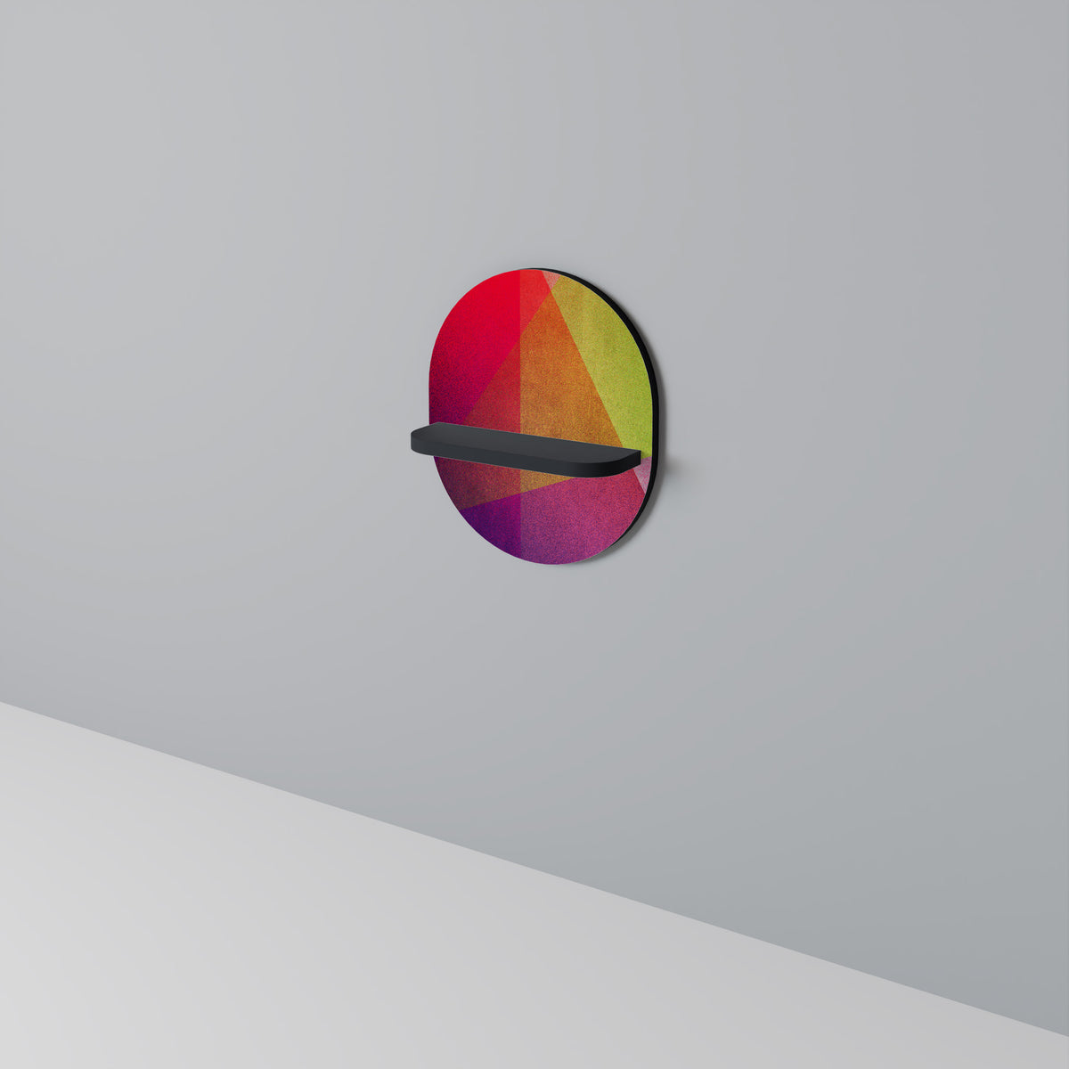 VIVID GEOMETRY Dekoratives Wandregal