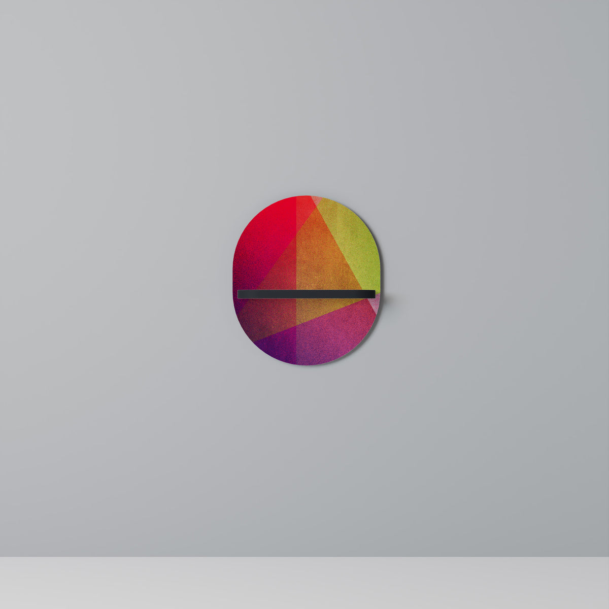 VIVID GEOMETRY Dekoratives Wandregal