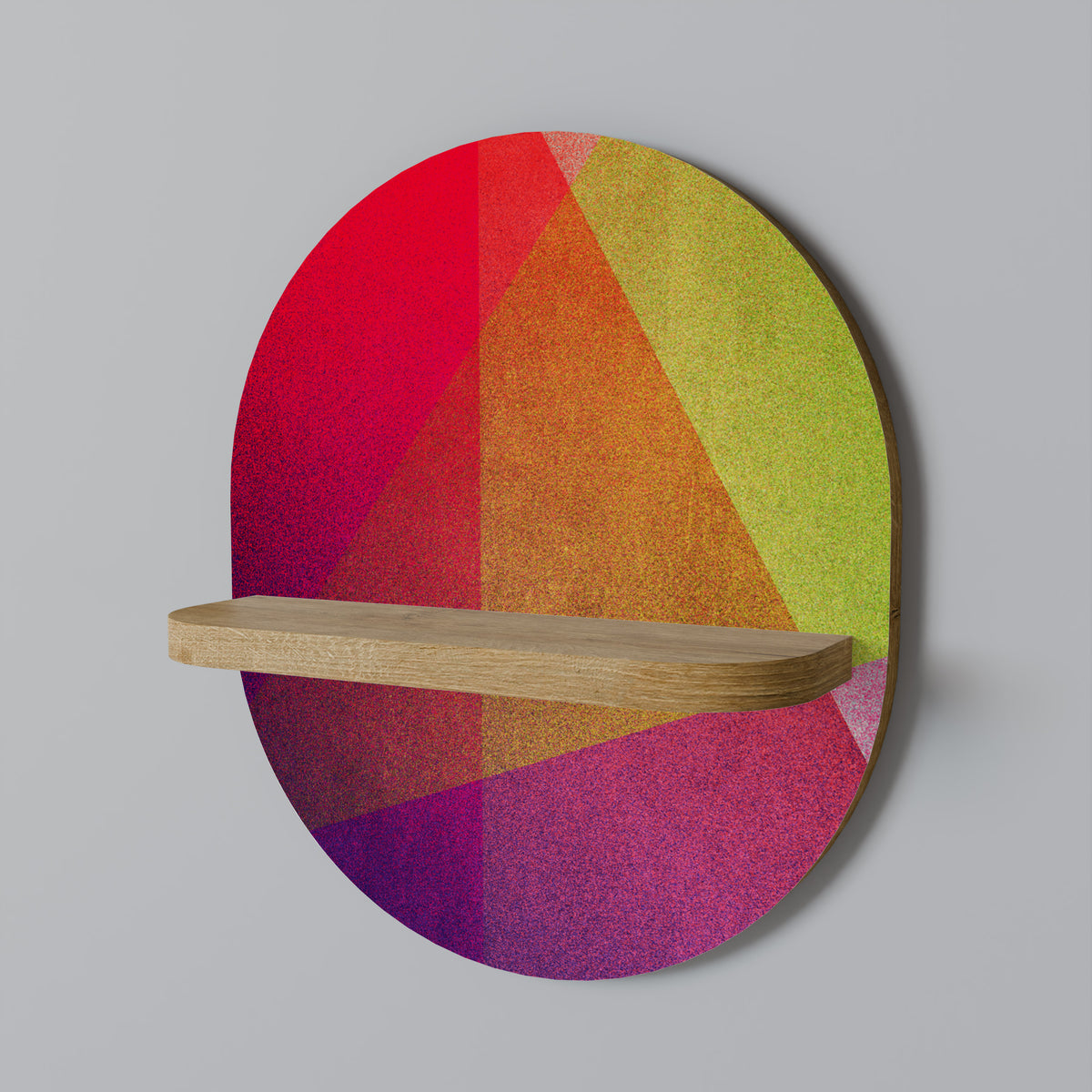 VIVID GEOMETRY Dekoratives Wandregal