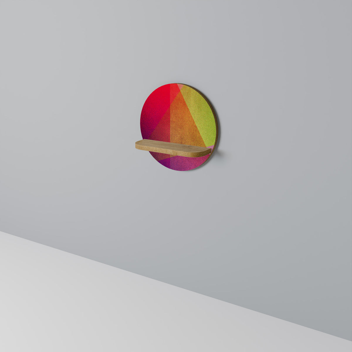 VIVID GEOMETRY Dekoratives Wandregal