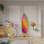 VIVID GEOMETRY Deko-Surfboard