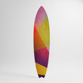 VIVID GEOMETRY Deko-Surfboard