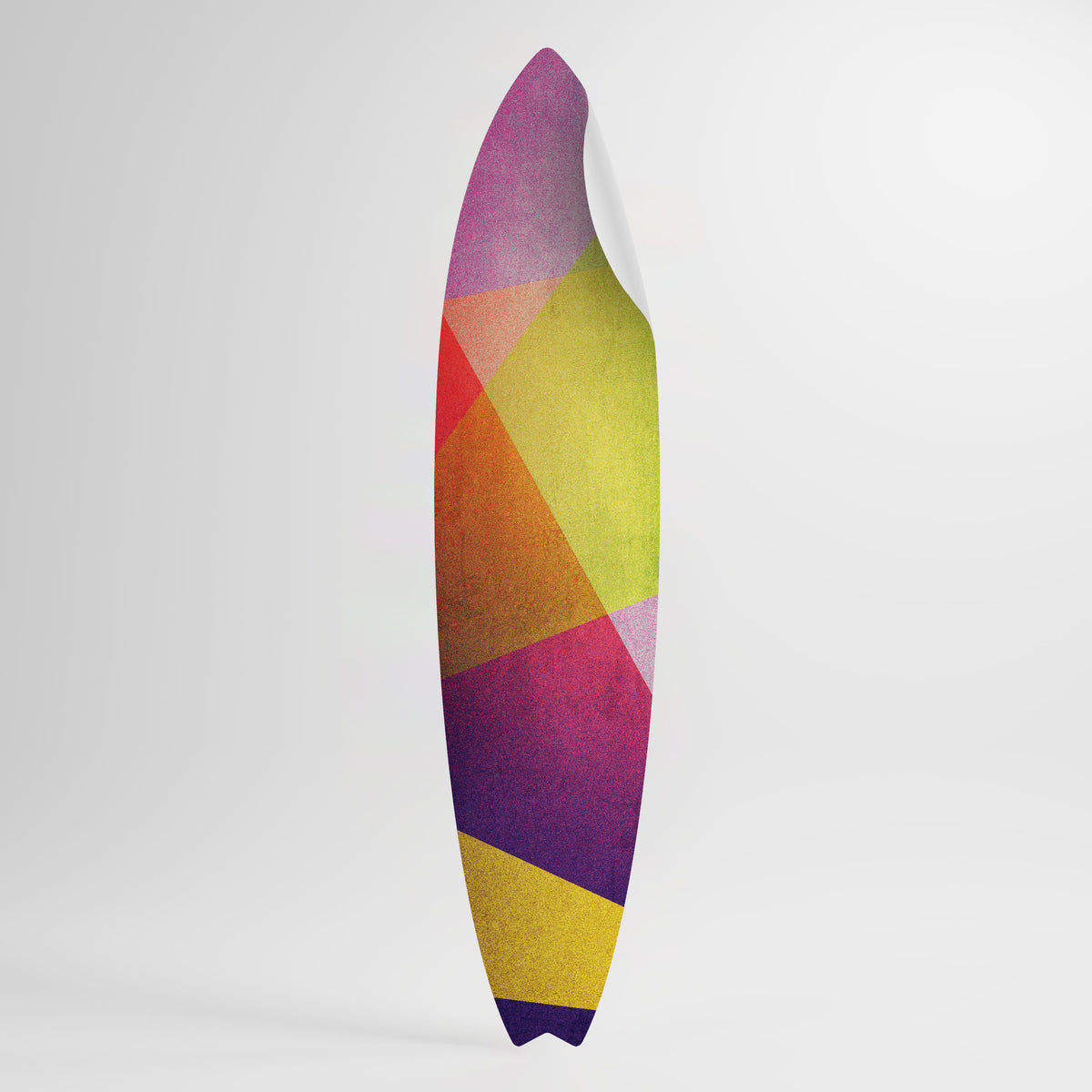 VIVID GEOMETRY Surfboard-Wandsticker