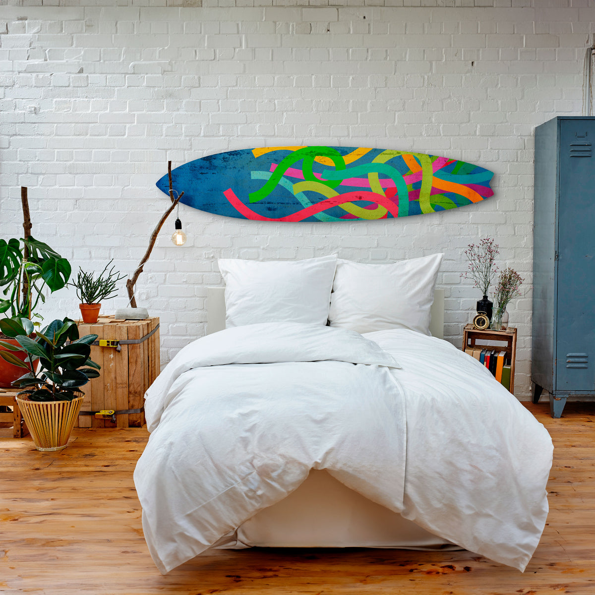 STREAMER TANGLE Surfboard Decorative Panel