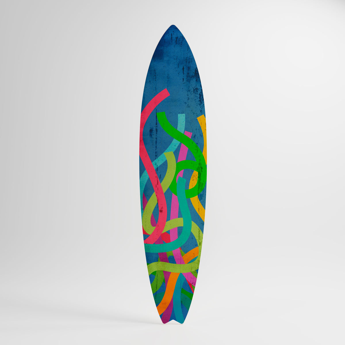 STREAMER TANGLE Deko-Surfboard