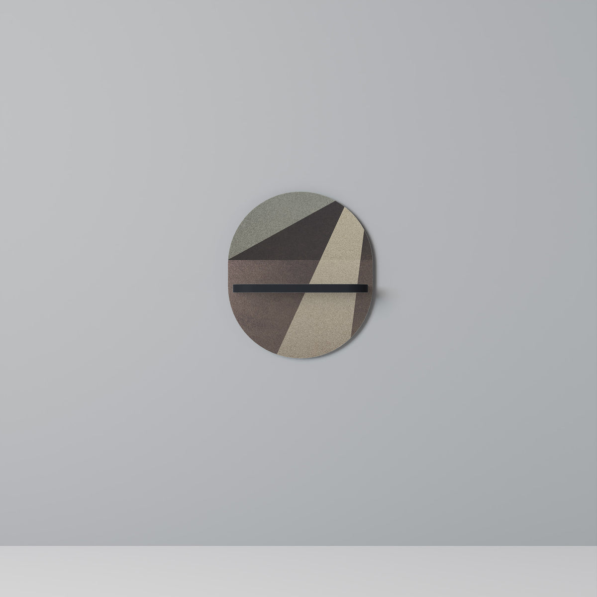 BEIGE GEOMETRY Dekoratives Wandregal