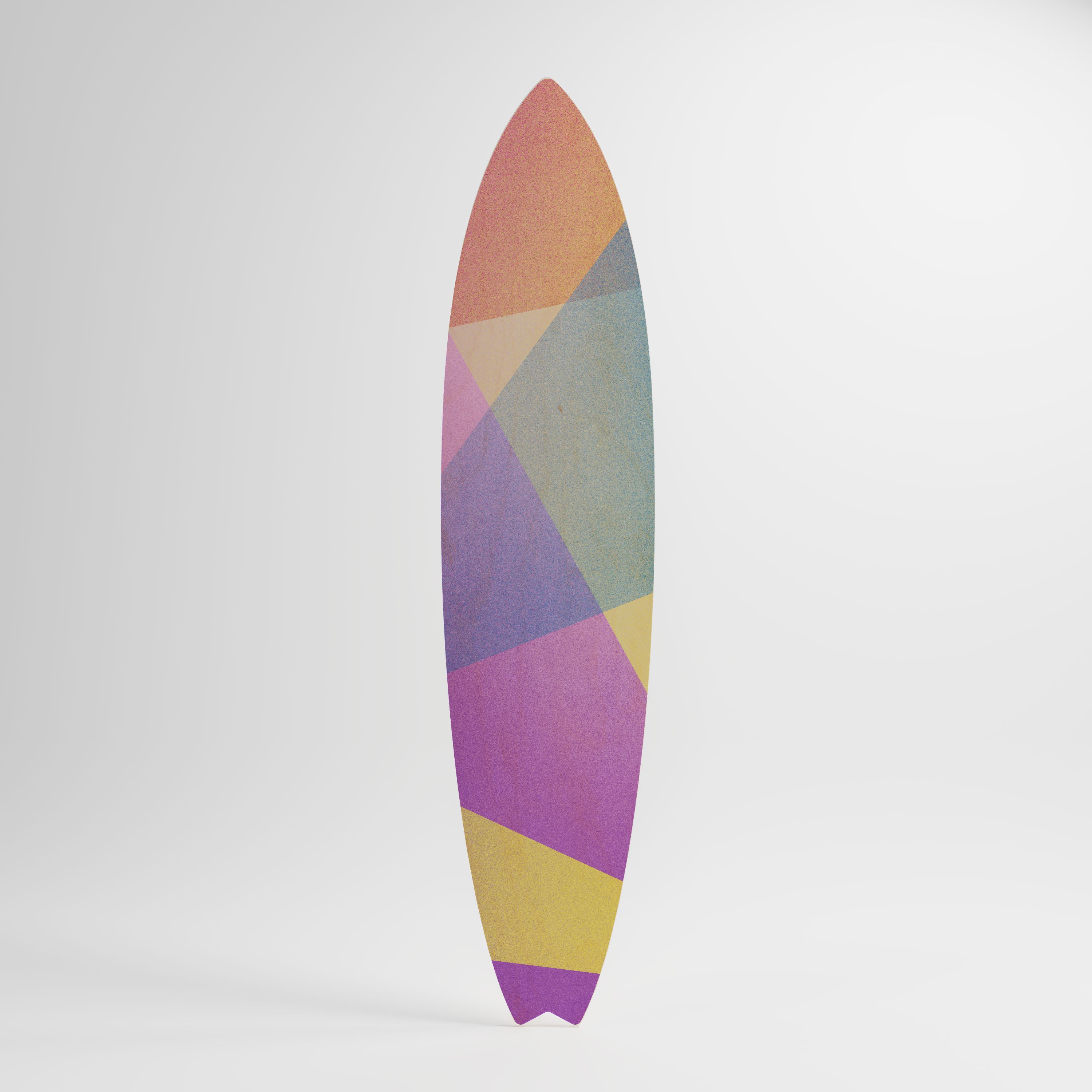 BRIGHT GEOMETRY Deko-Surfboard