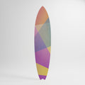 BRIGHT GEOMETRY Deko-Surfboard