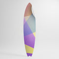 BRIGHT GEOMETRY Surfboard-Wandsticker