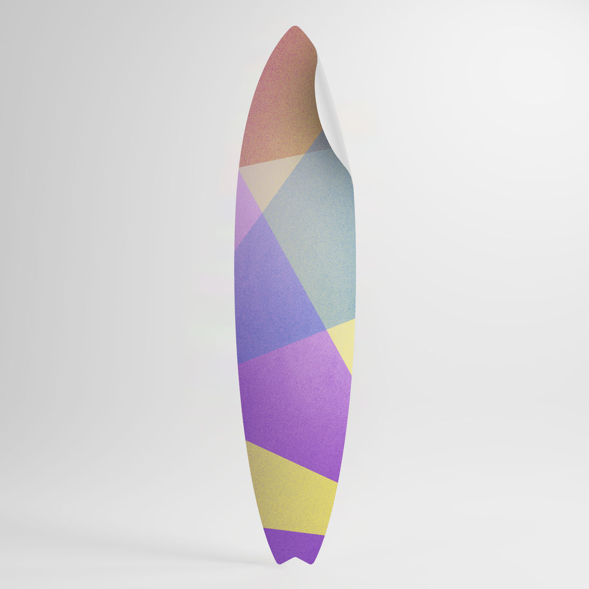 BRIGHT GEOMETRY Surfboard-Wandsticker