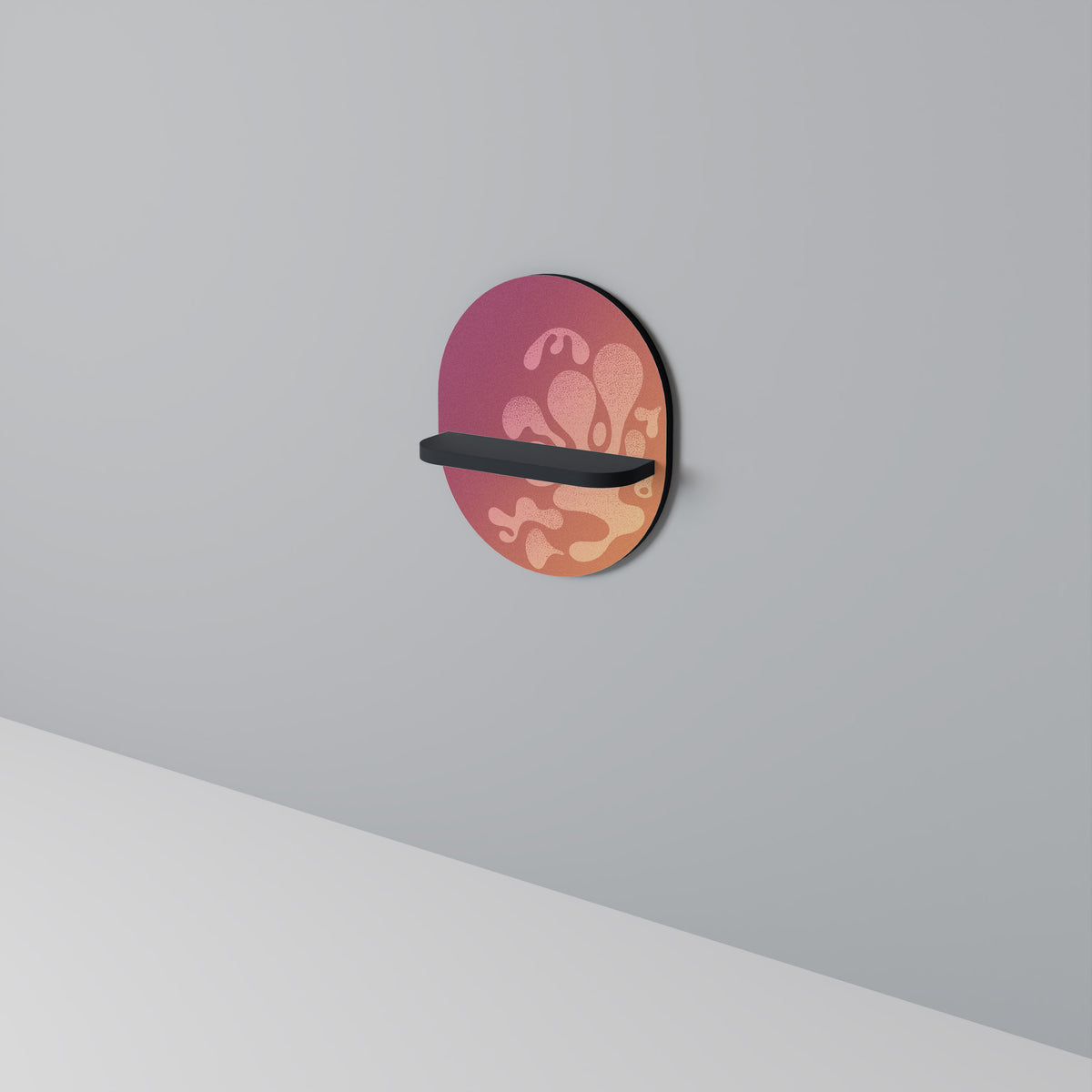 IRREGULAR PINK Dekoratives Wandregal