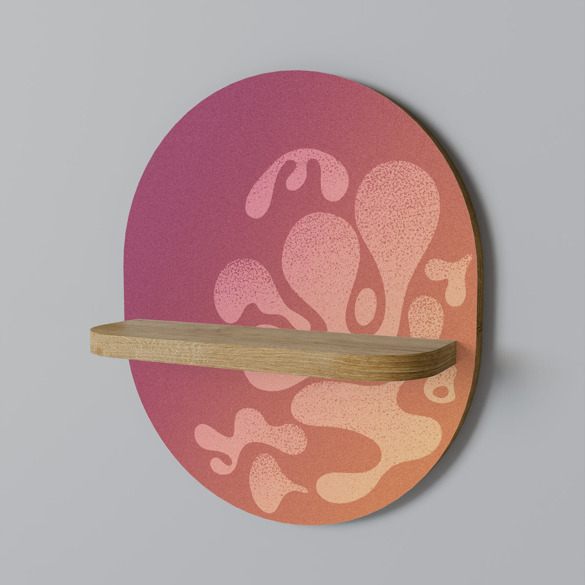 IRREGULAR PINK Dekoratives Wandregal