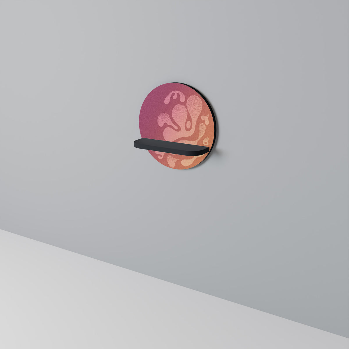 IRREGULAR PINK Dekoratives Wandregal