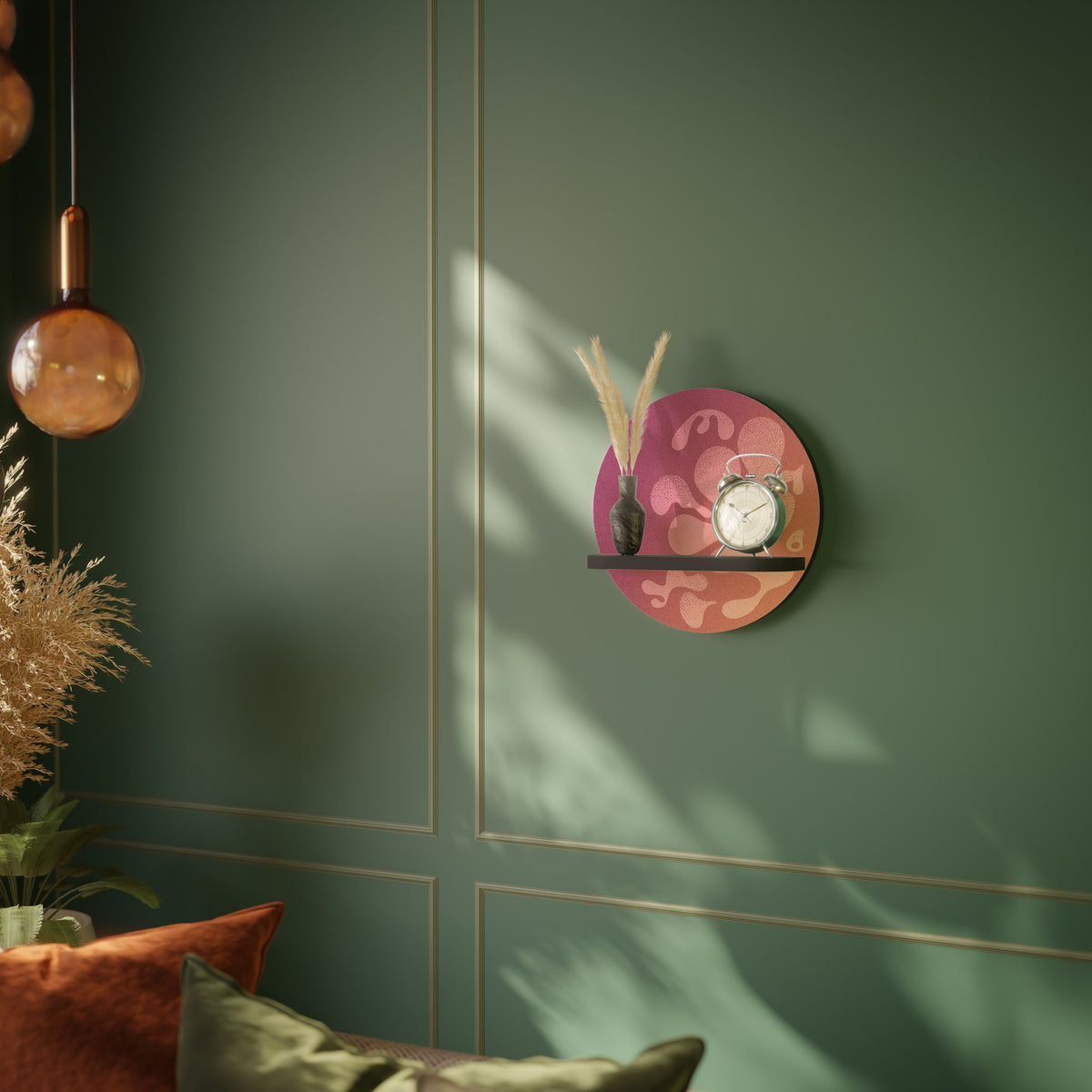 IRREGULAR PINK Art Shelf