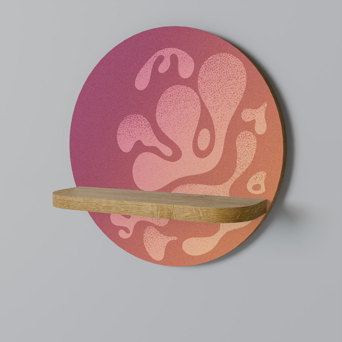 IRREGULAR PINK Dekoratives Wandregal