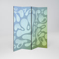 IRREGULAR BLUE 4-teiliger Paravent