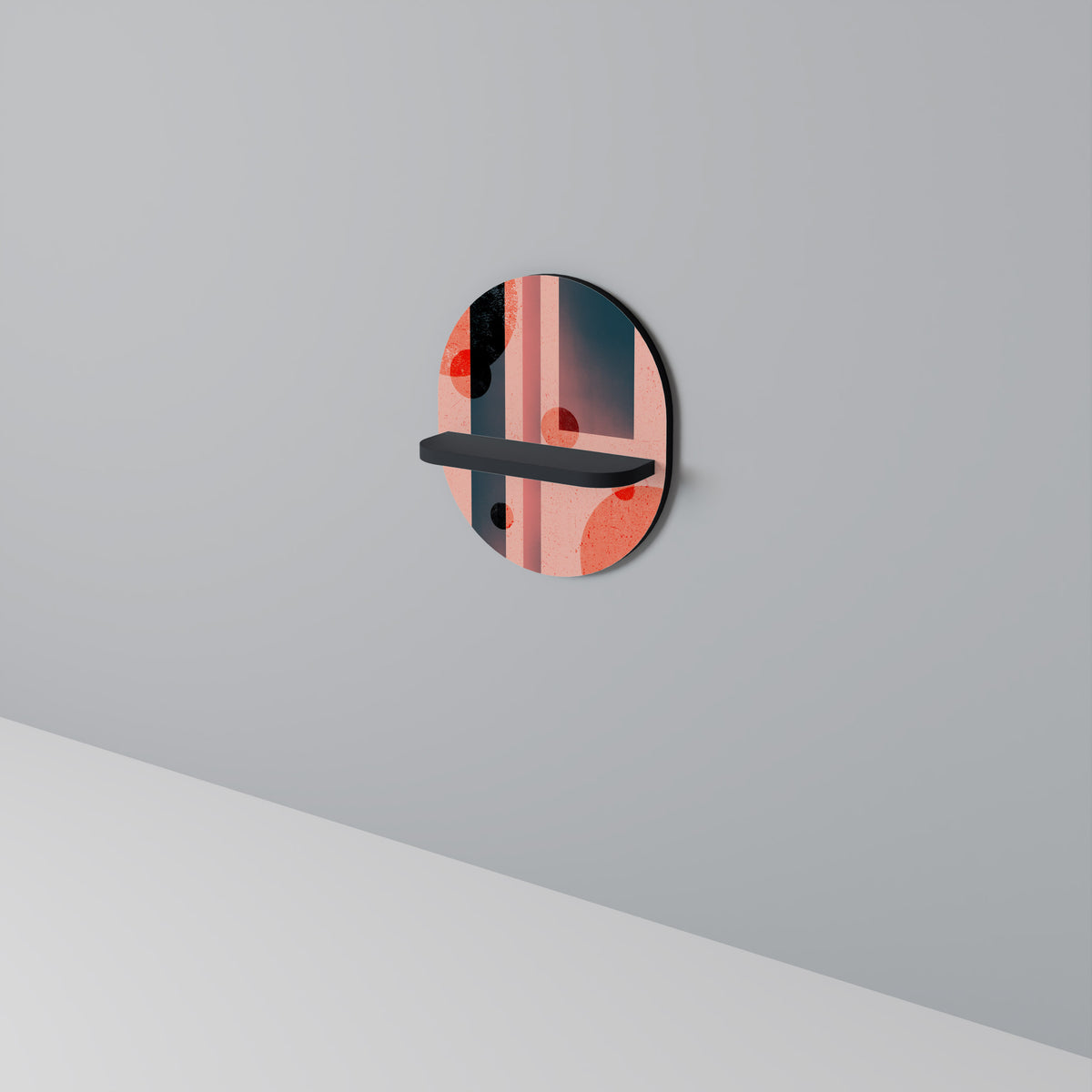 BLUSHED SPECTRUM Dekoratives Wandregal