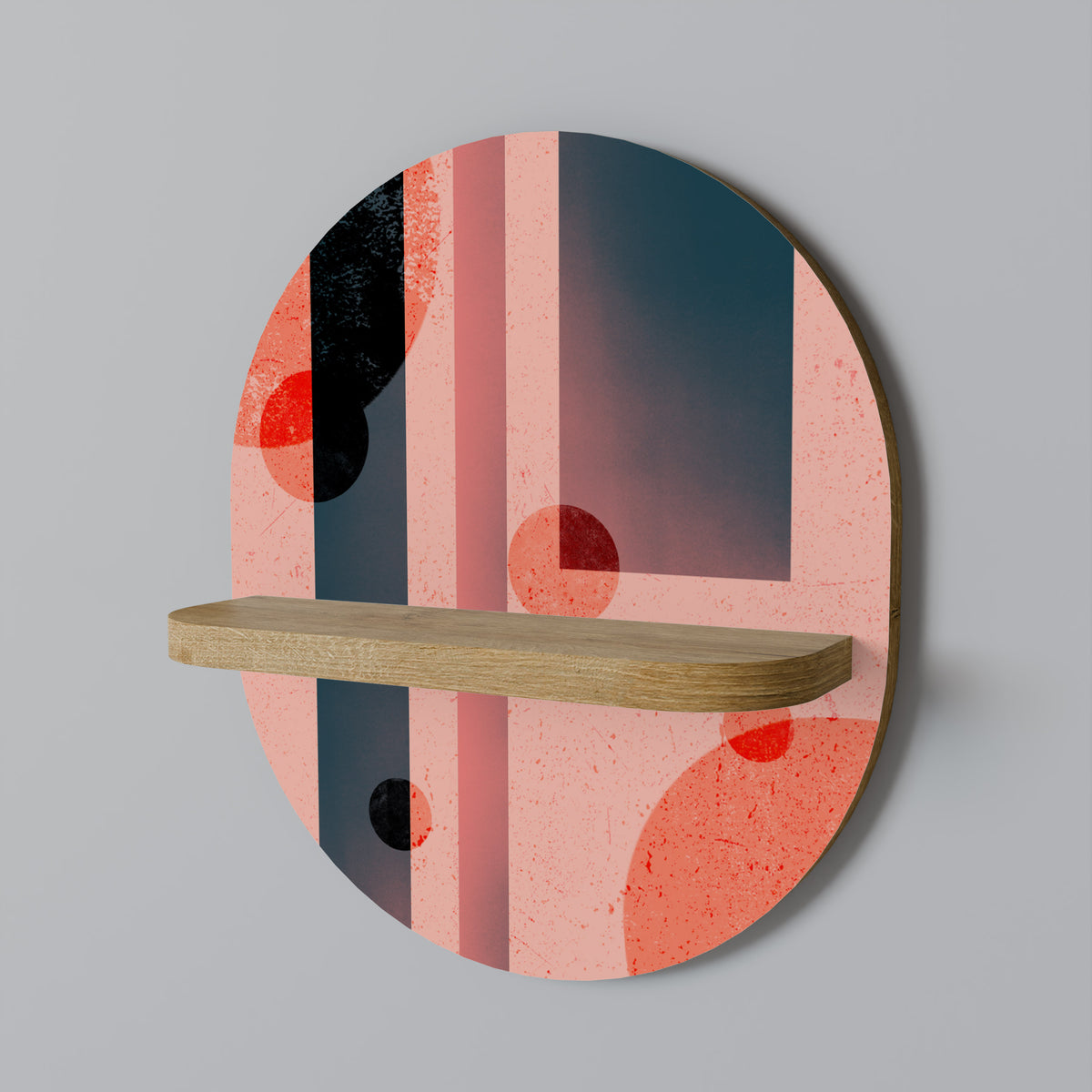 BLUSHED SPECTRUM Dekoratives Wandregal