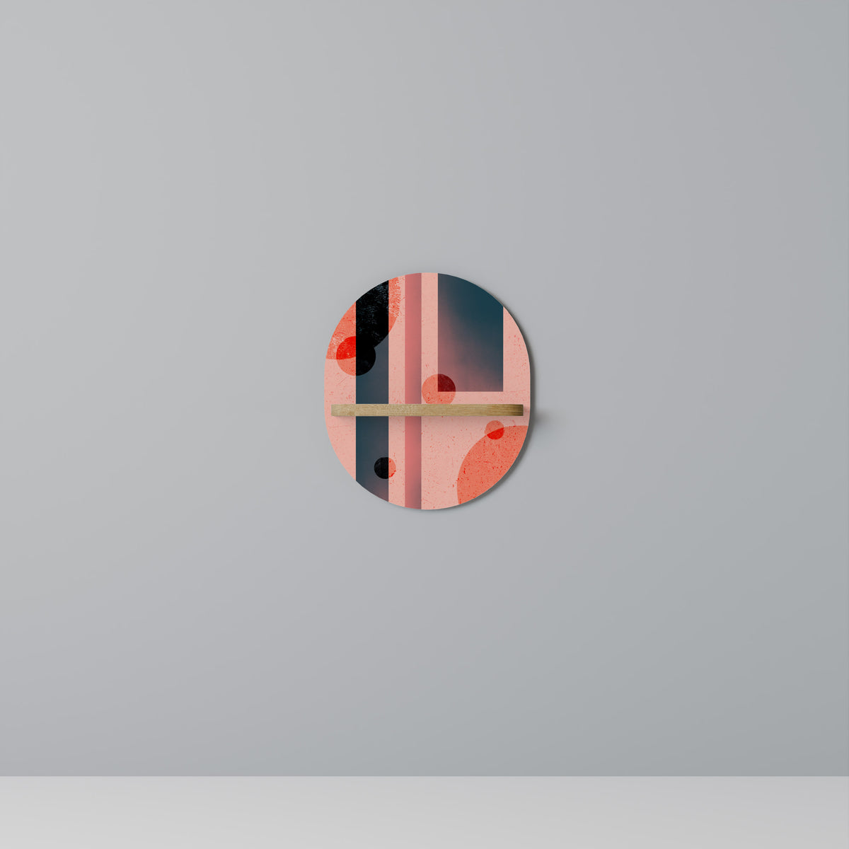 BLUSHED SPECTRUM Dekoratives Wandregal