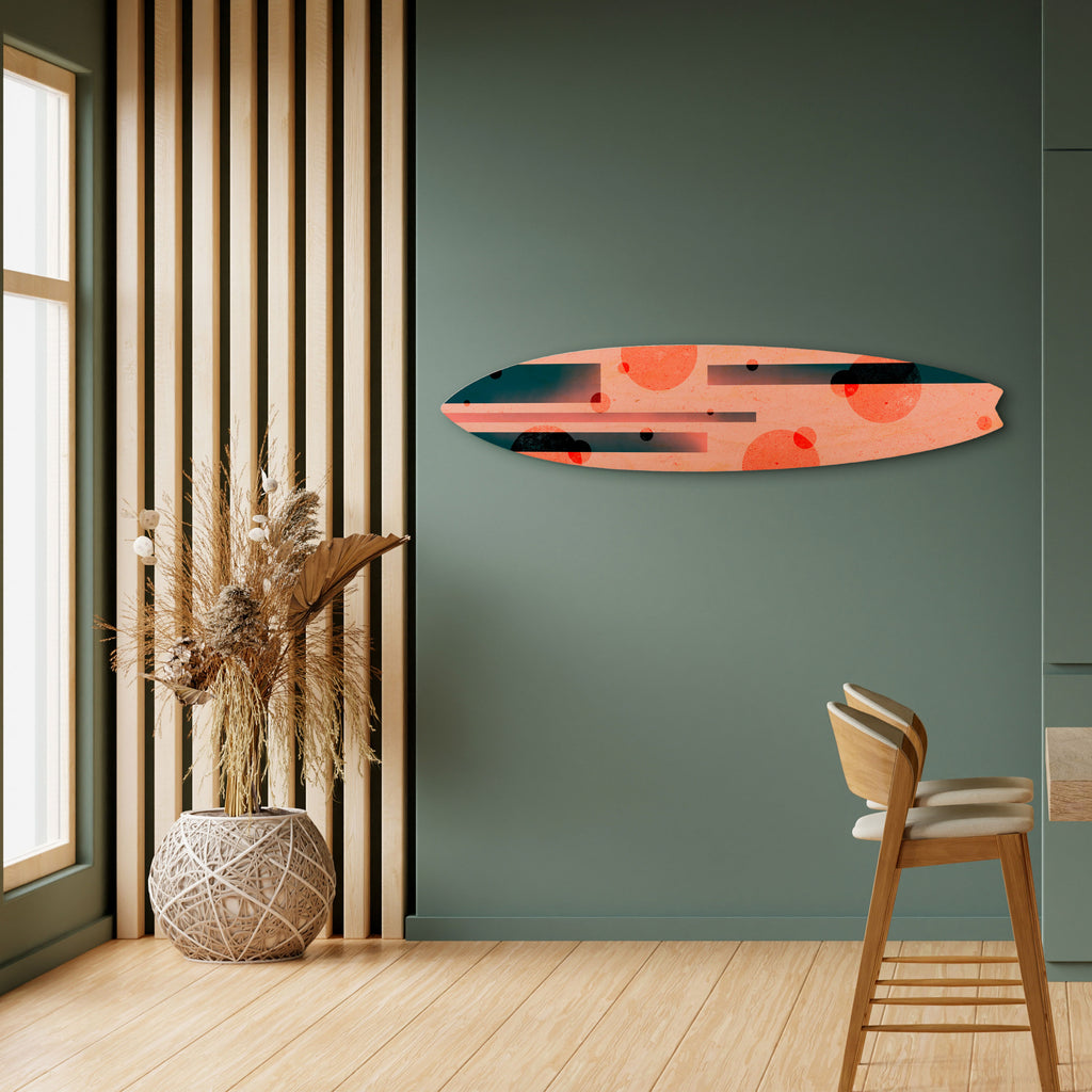 BLUSHED SPECTRUM Surfboard Decorative Panel