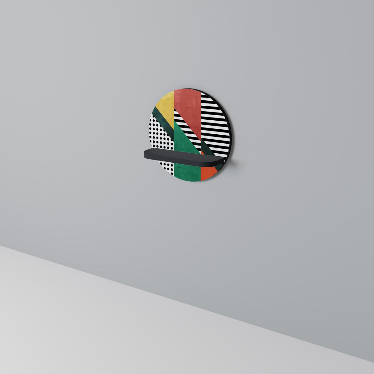 MAKESHIFT ARTISTRY Dekoratives Wandregal