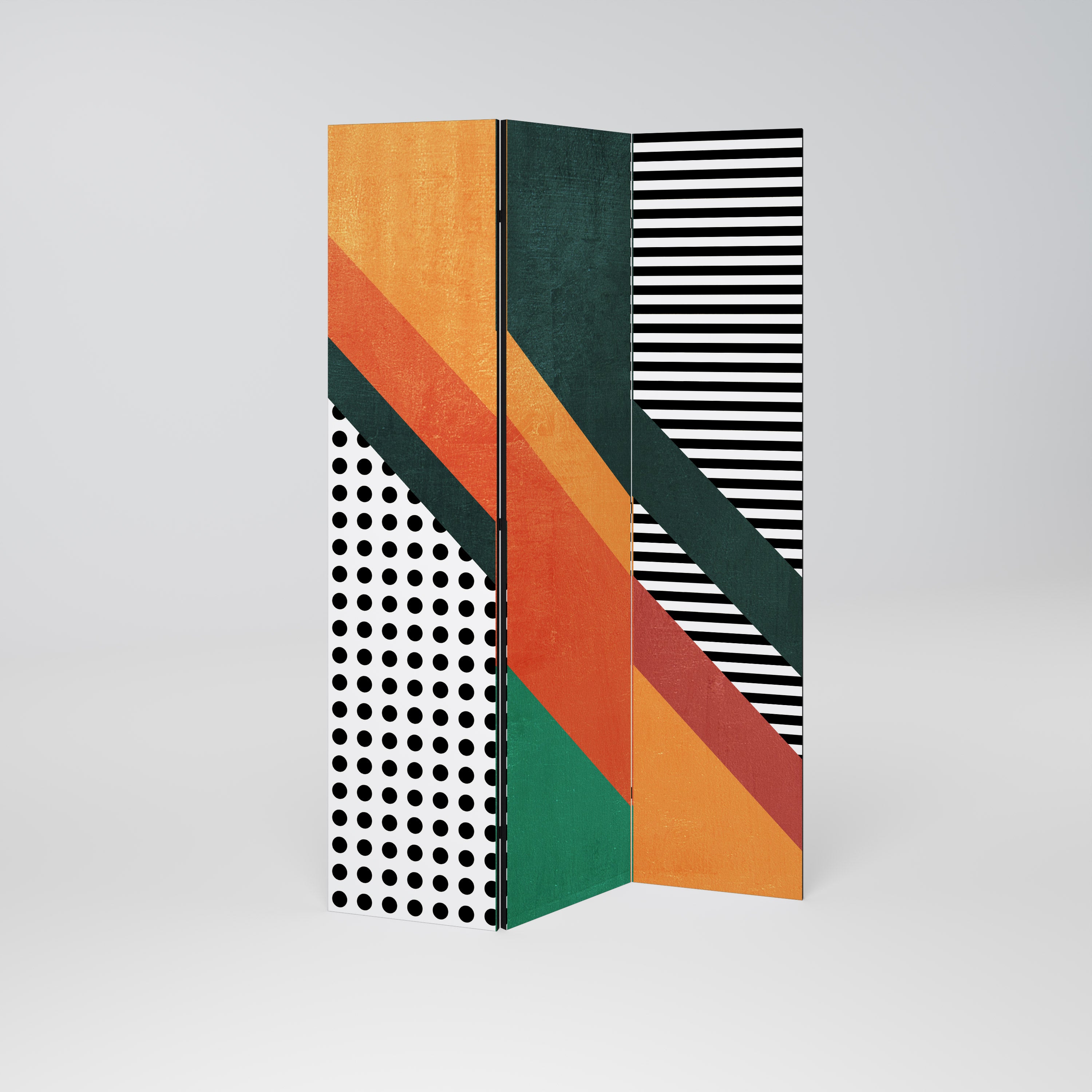 MAKESHIFT ARTISTRY 3-teiliger Paravent