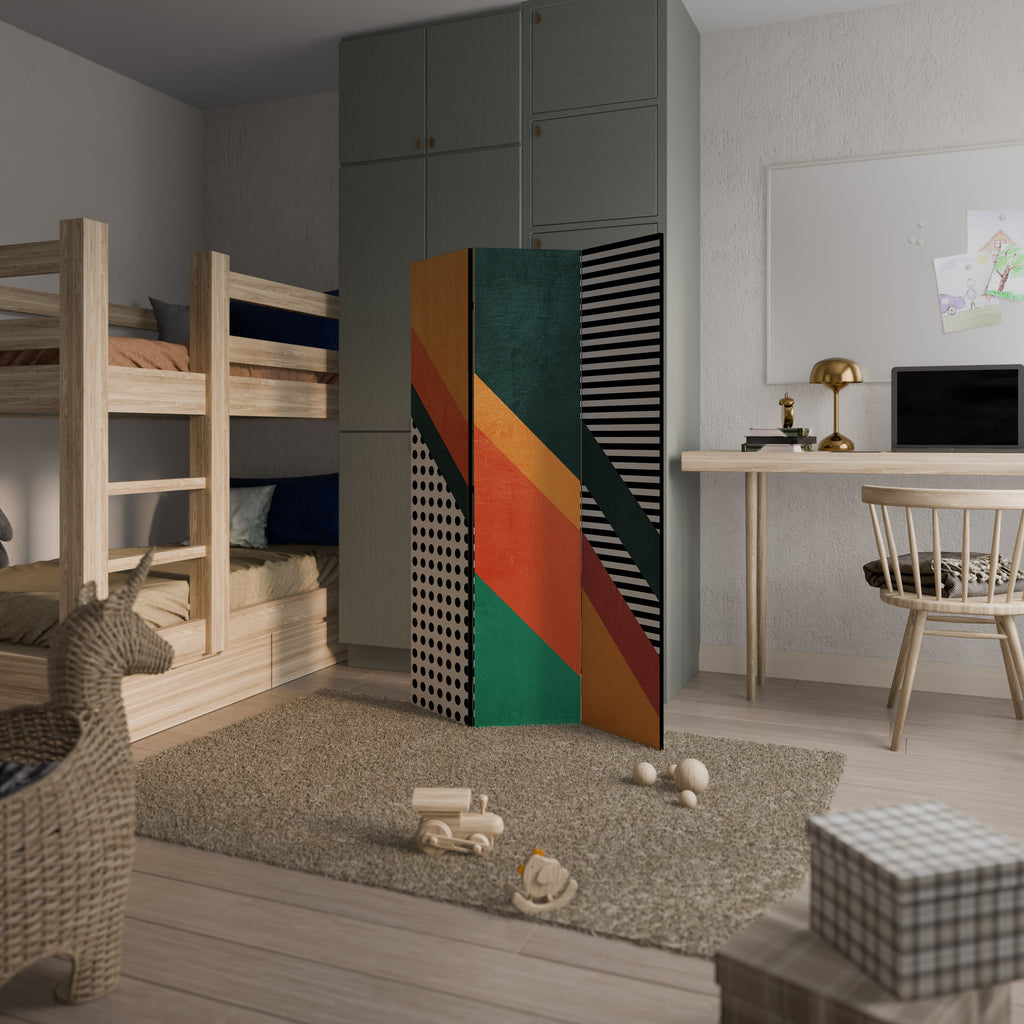 MAKESHIFT ARTISTRY 3-teiliger Paravent