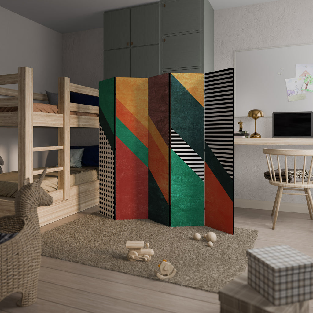 MAKESHIFT ARTISTRY 5-teiliger Paravent