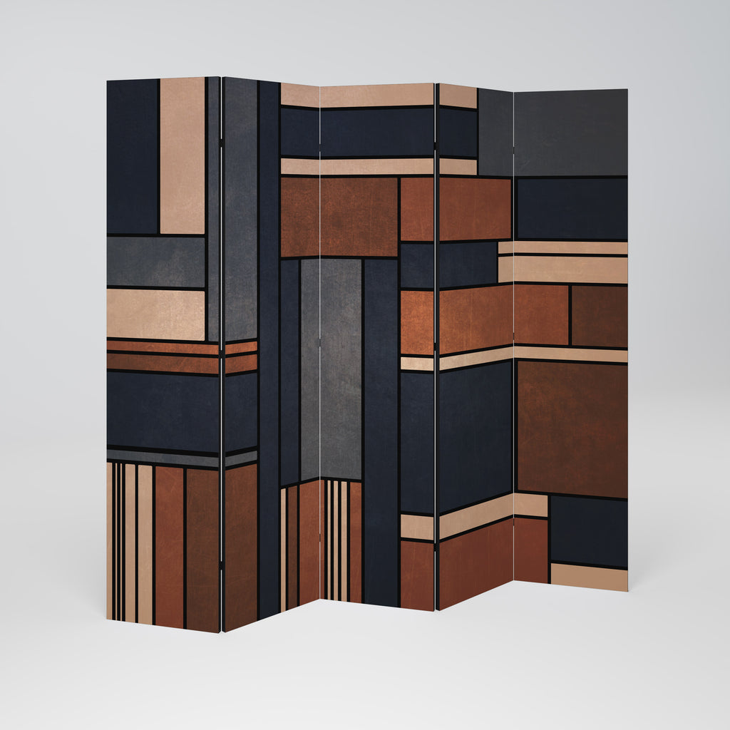 INTREPID FORMATION 5-Panel Room Divider