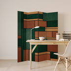 EARTHY FIGURES Dekorativer Paravent - 4-teilig