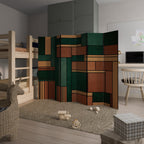 EARTHY FIGURES Dekorativer Paravent - 6-teilig