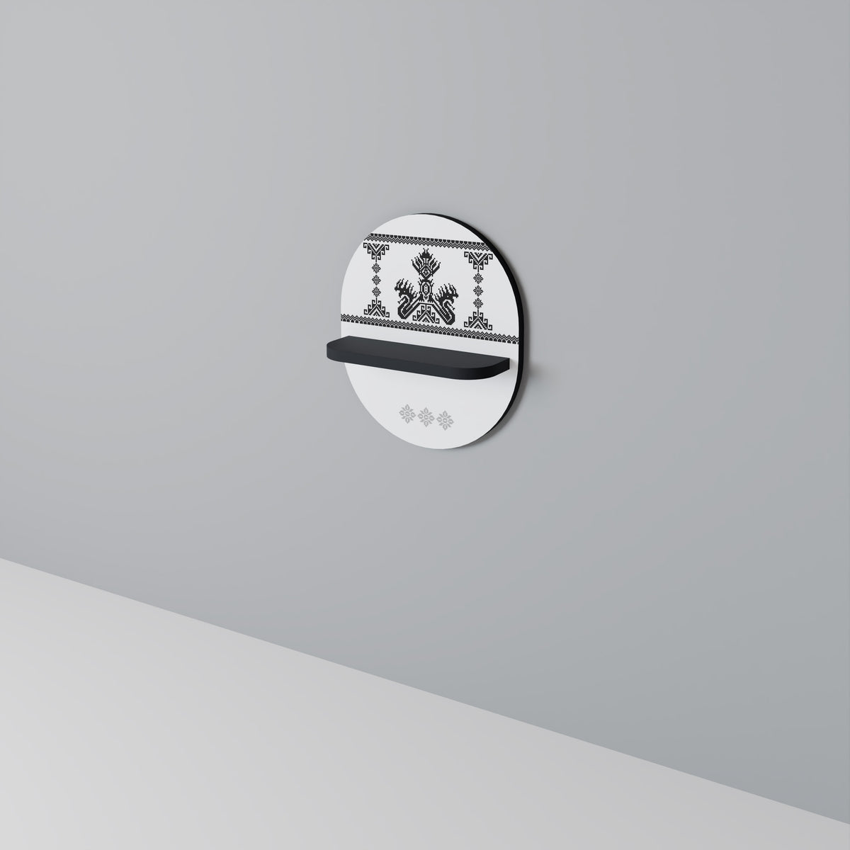 MYTHIC STITCH Dekoratives Wandregal