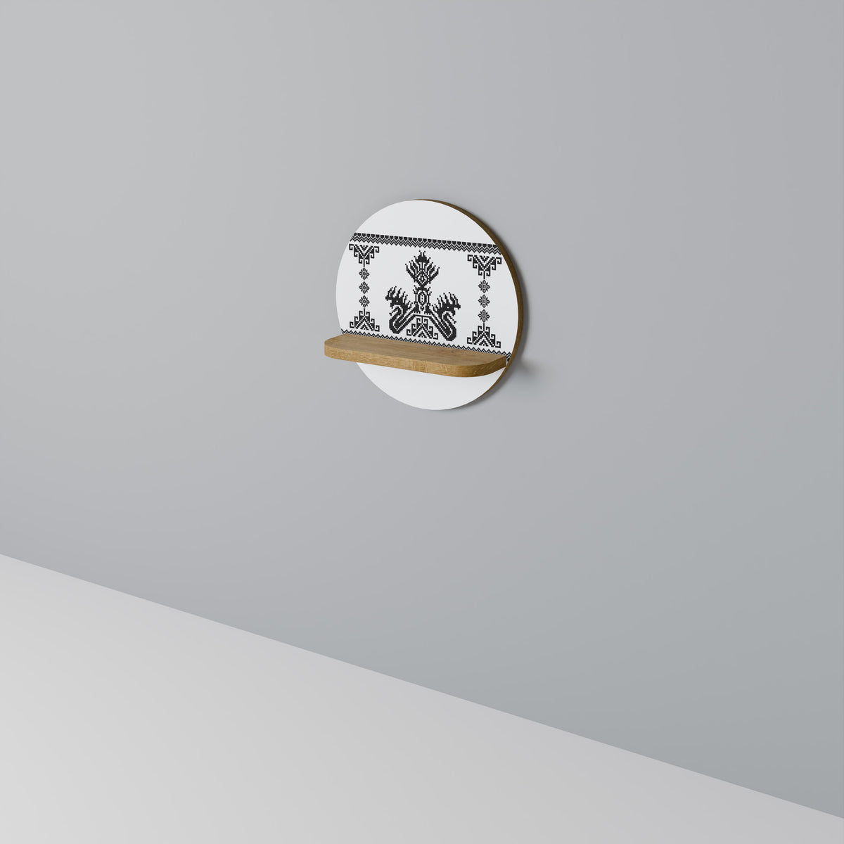 MYTHIC STITCH Dekoratives Wandregal