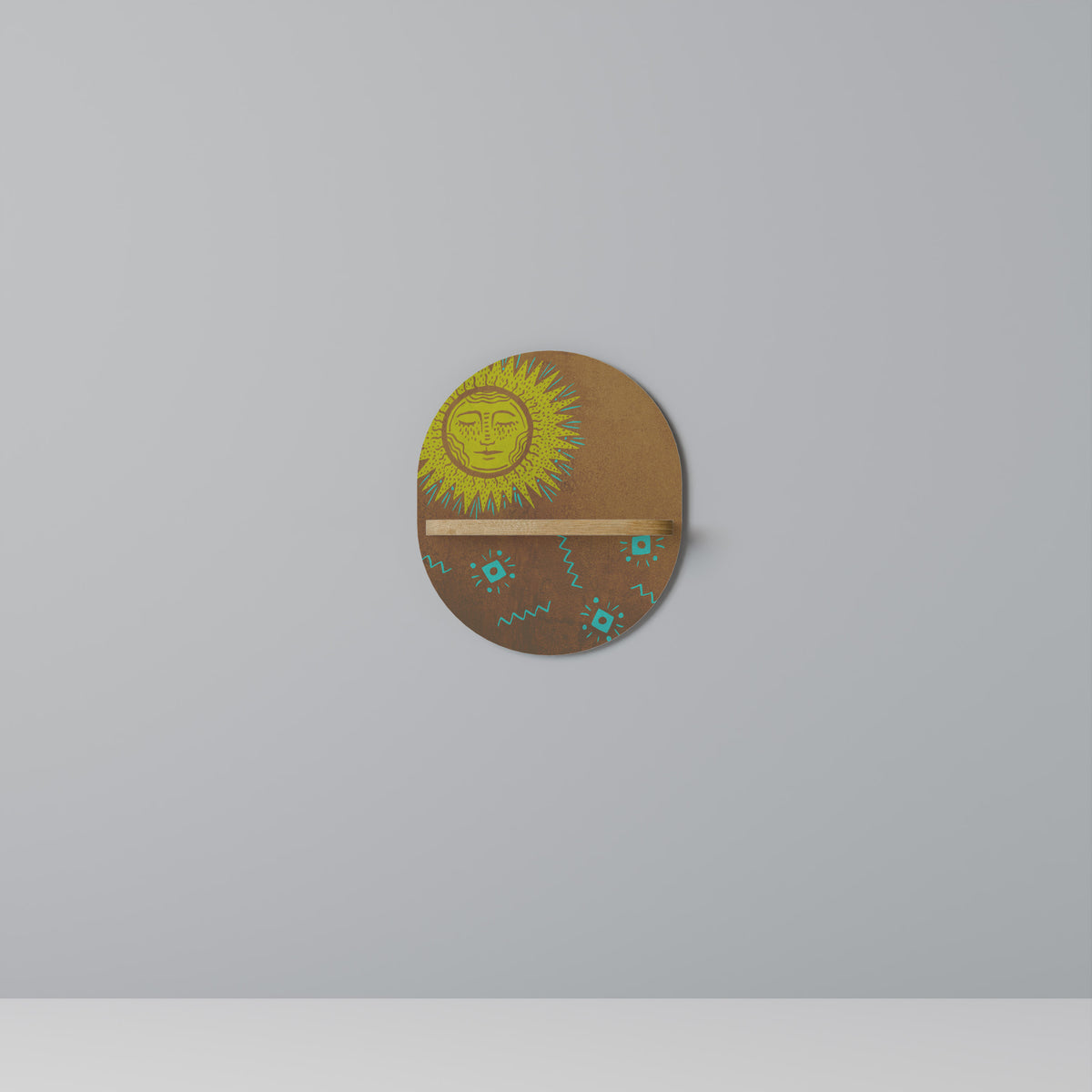 SUNSHINE PRAISE Dekoratives Wandregal