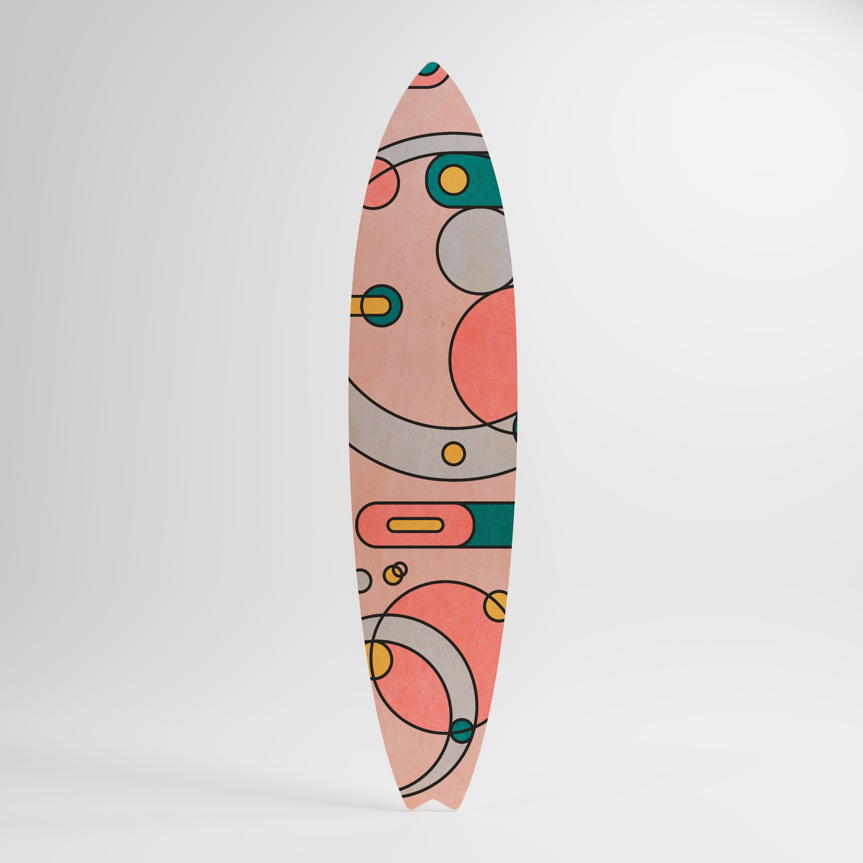 GOSSAMER ECHOES Deko-Surfboard
