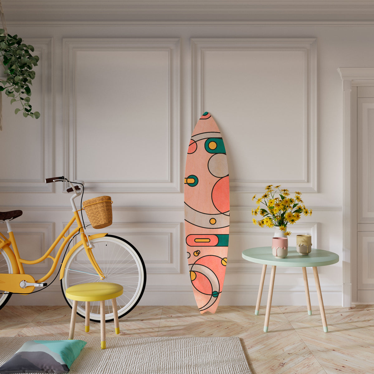 GOSSAMER ECHOES Deko-Surfboard