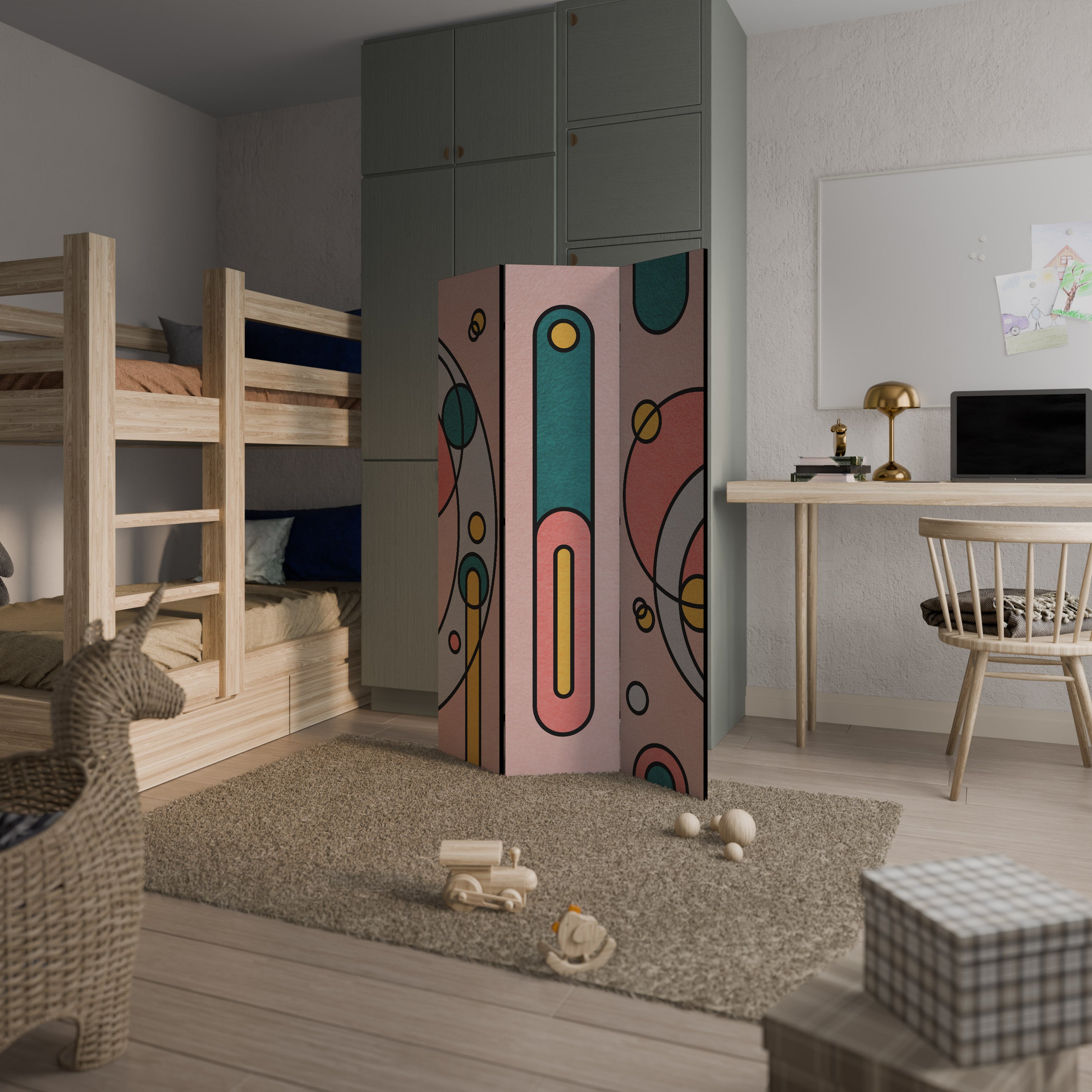 GOSSAMER ECHOES 3-teiliger Paravent