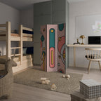 GOSSAMER ECHOES Dekorativer Paravent - 3-teilig