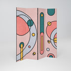 GOSSAMER ECHOES Dekorativer Paravent - 4-teilig