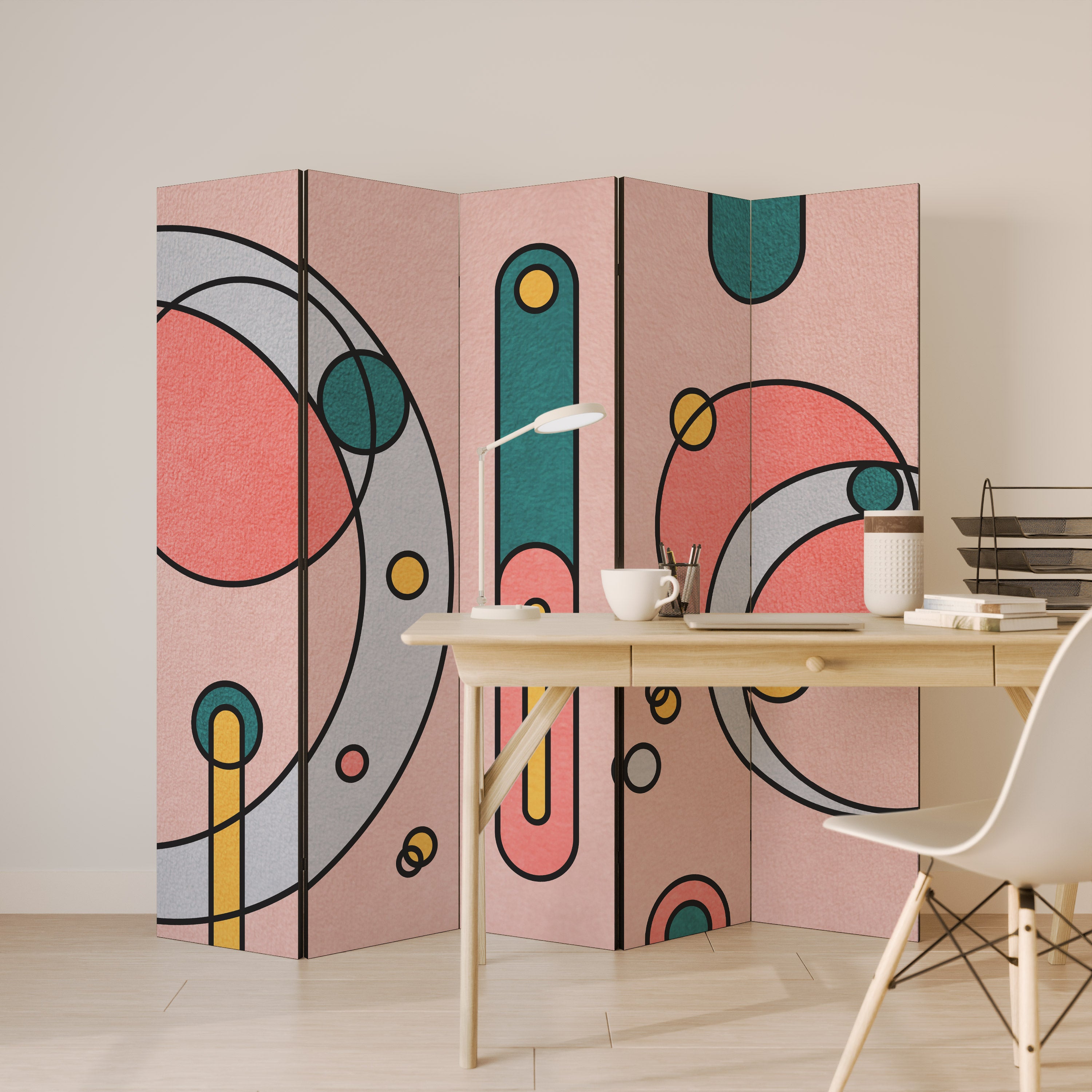 GOSSAMER ECHOES 5-teiliger Paravent