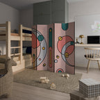 GOSSAMER ECHOES Dekorativer Paravent - 5-teilig