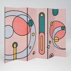 GOSSAMER ECHOES Dekorativer Paravent - 6-teilig