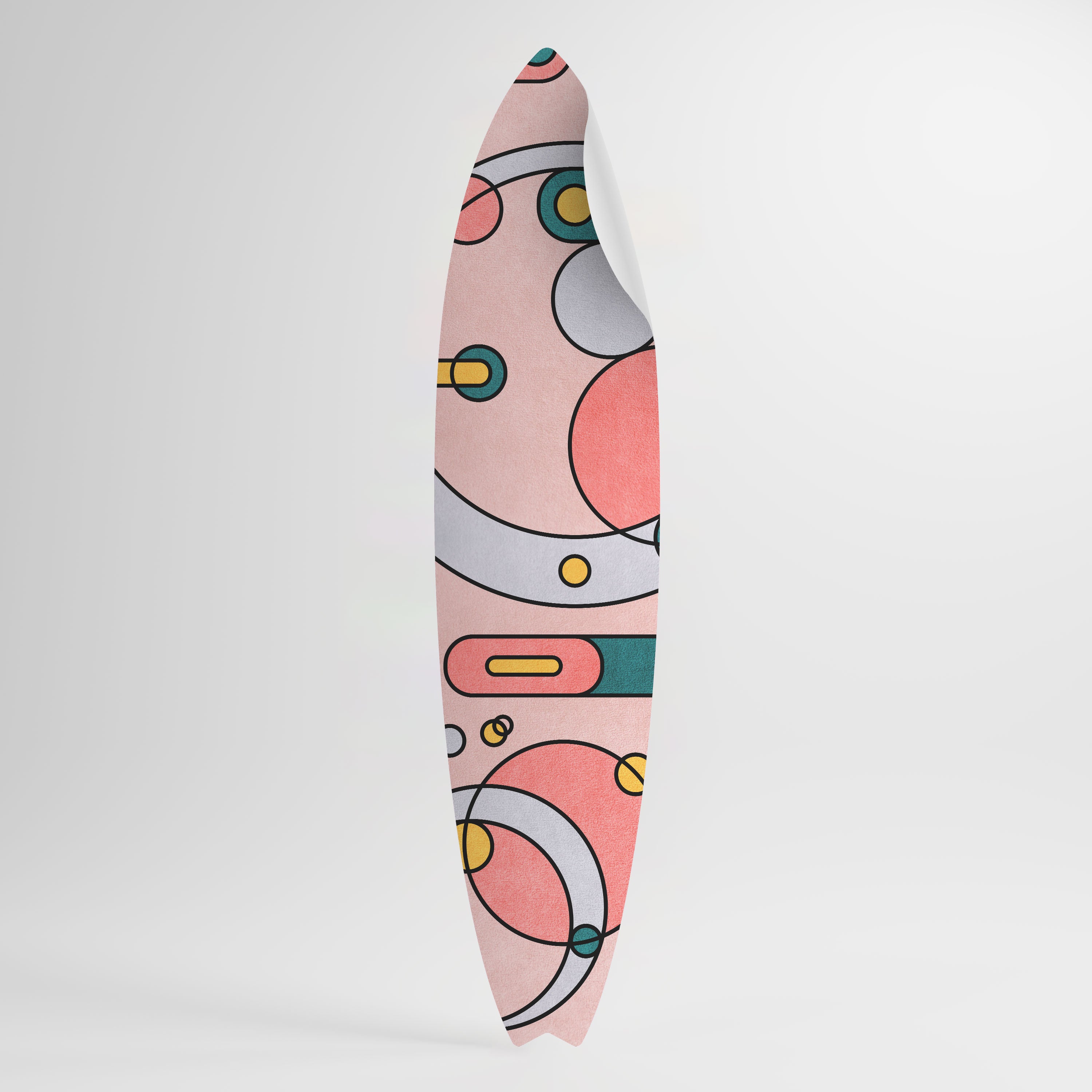 GOSSAMER ECHOES Peel and Stick Surfboard Sticker