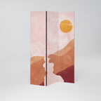 LUMINOUS SUNLIGHT 3-teiliger Paravent