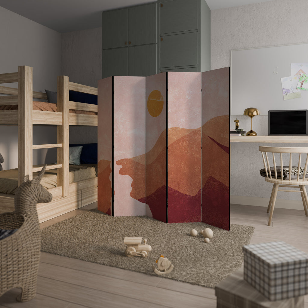 LUMINOUS SUNLIGHT 5-teiliger Paravent