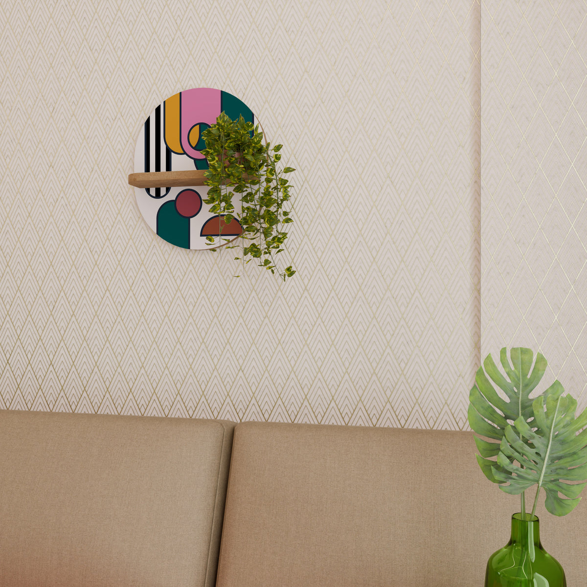 COOL STORY Dekoratives Wandregal